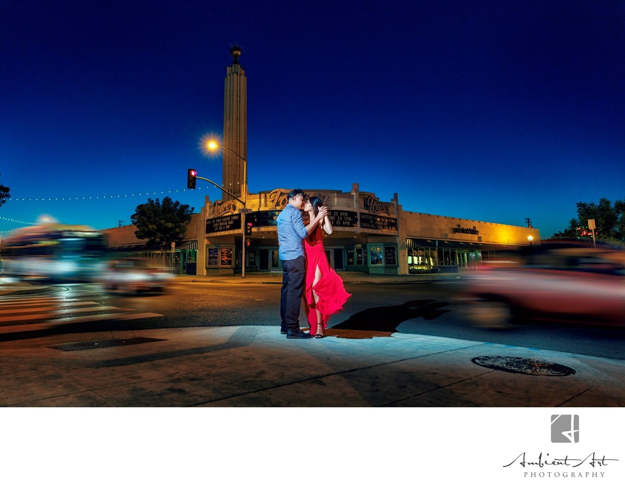 Marquee Light, engagements photograph